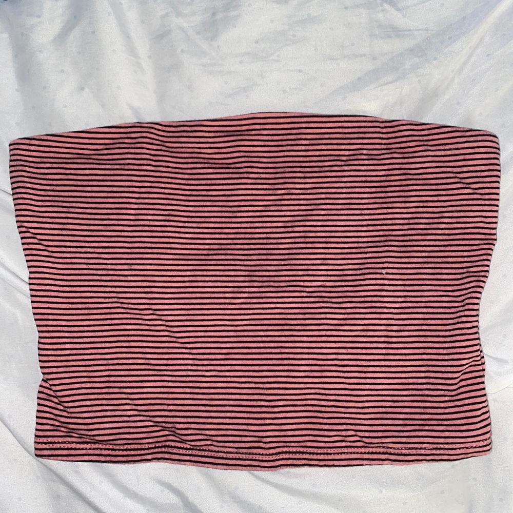 Retro Stripped crop top